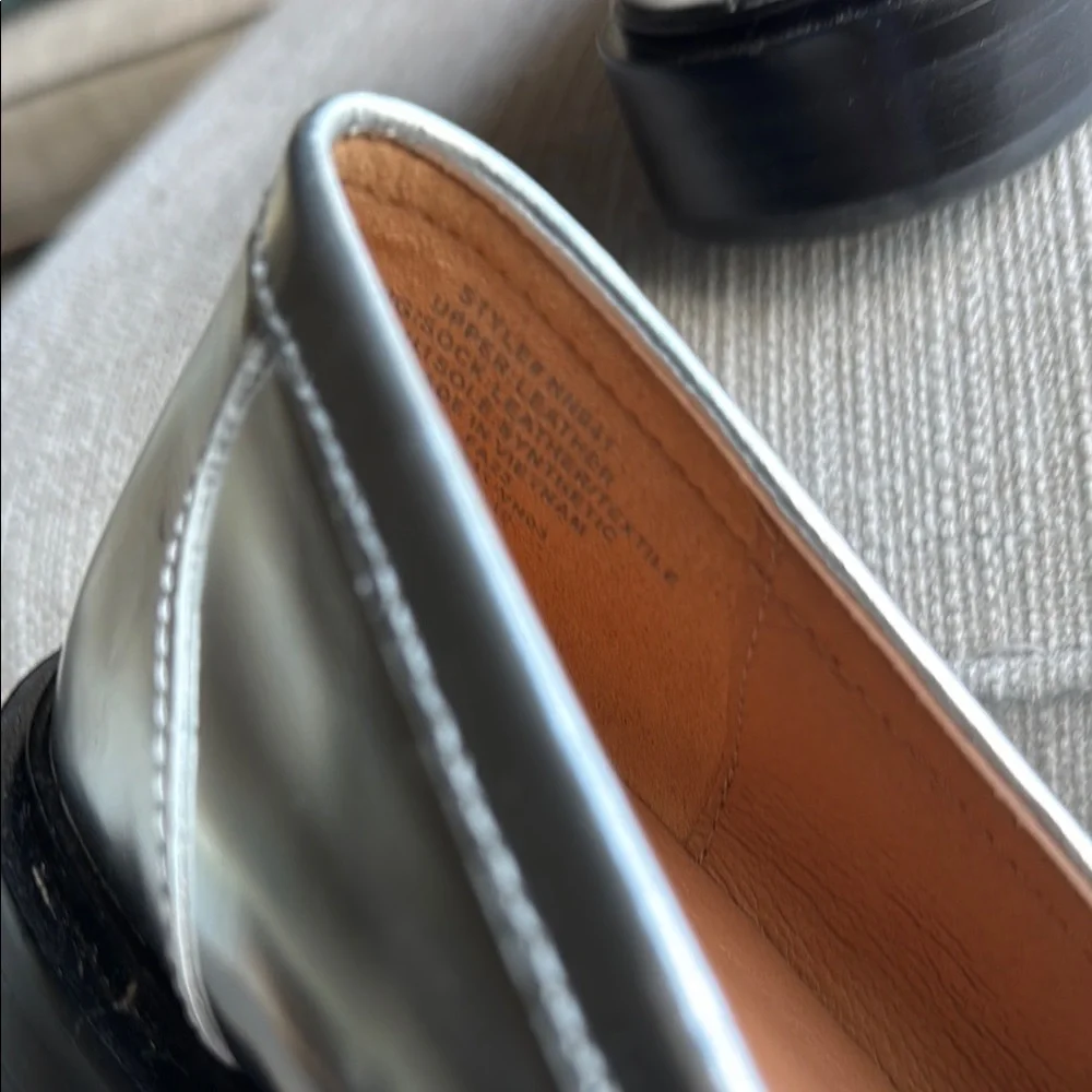 Madewell Silver Loafers - Picture 7 of 7